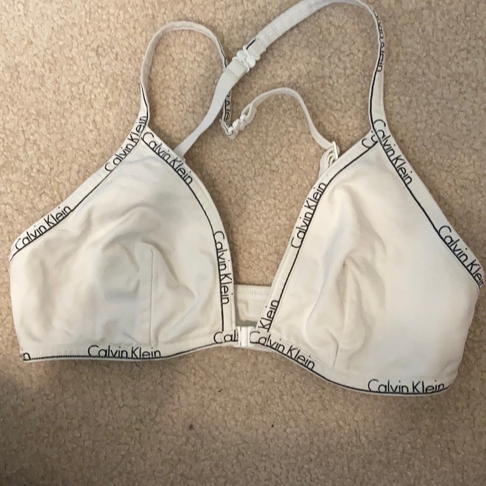 Calvin Klein front clasp bra